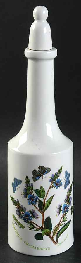 Botanic Garden Oil Or Vinegar Cruet and Stopper by Portmeirion-1