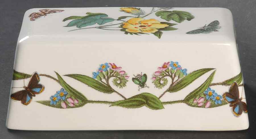 Botanic Garden Lid for 1/4 Lb Butter by Portmeirion-1