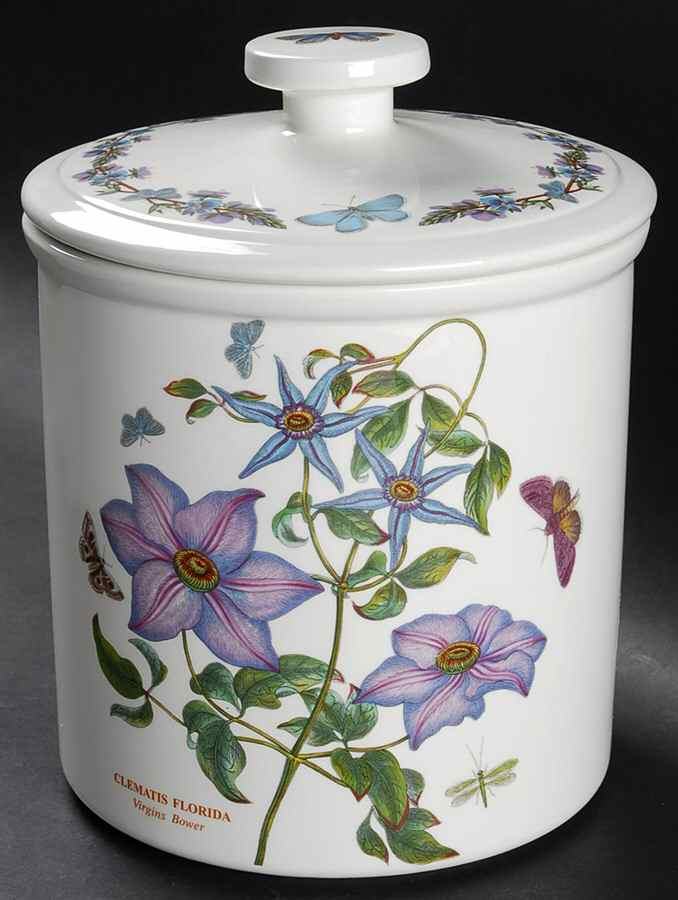 Botanic Garden Cookie Jar & Lid by Portmeirion-1