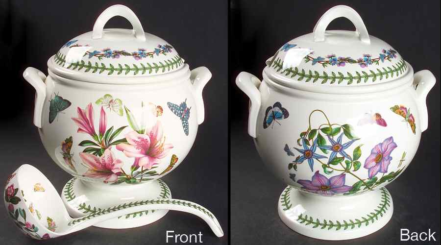 Botanic Garden Tureen & Lid with Ladle by Portmeirion-1