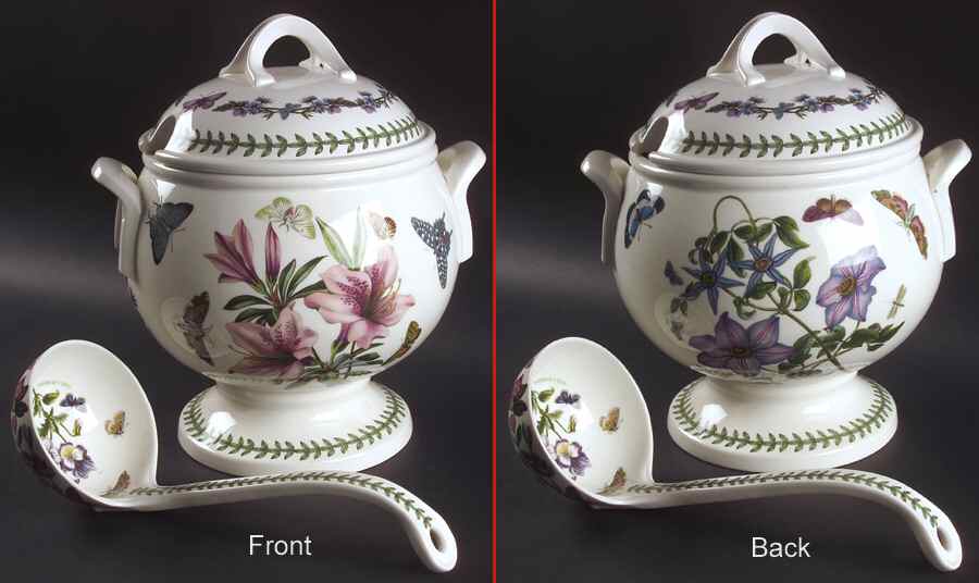 Botanic Garden Tureen & Lid with Ladle by Portmeirion-1