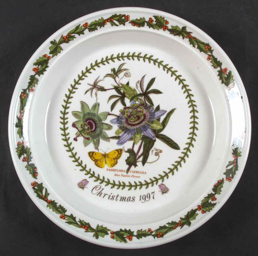 Botanic Garden 1997 Annual Christmas Plate by Portmeirion-1