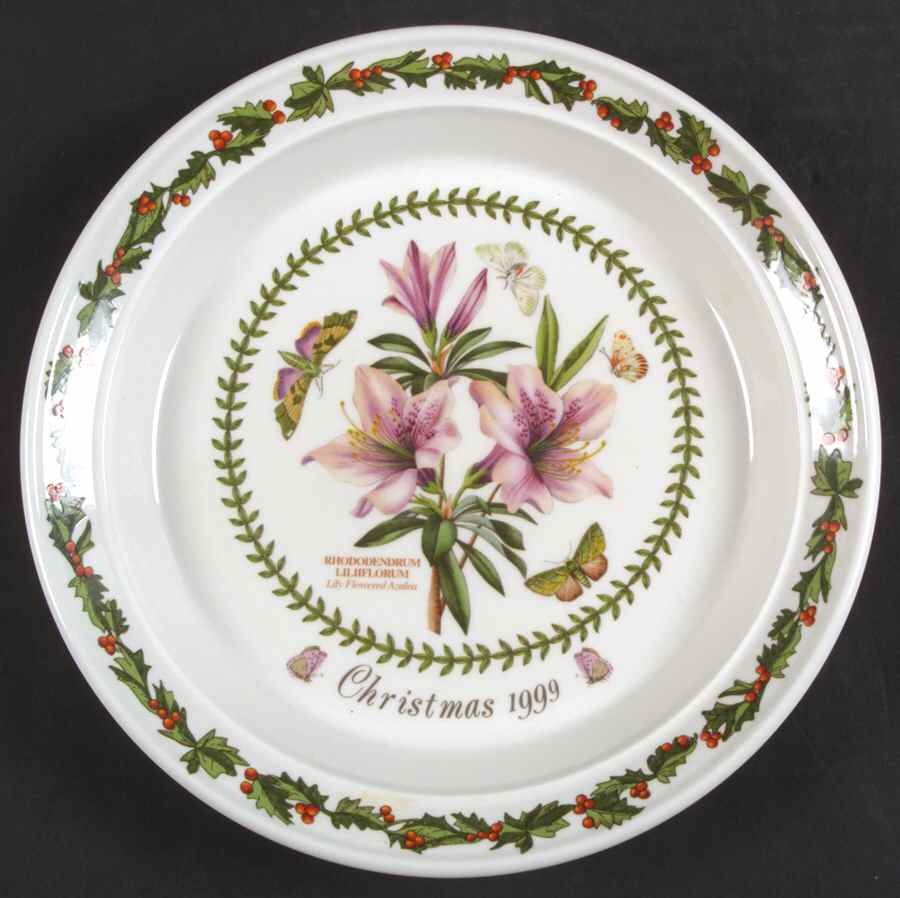 Botanic Garden 1999 Annual Christmas Plate by Portmeirion-1