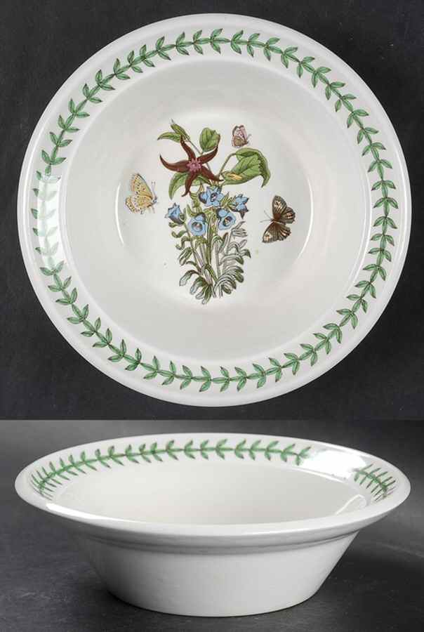 Botanic Garden Rim Cereal/Oatmeal Bowl by Portmeirion-1