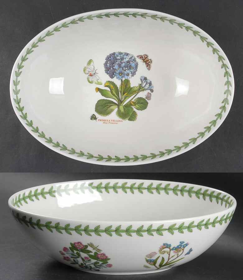 Botanic Garden 11" Oval Nesting Bowl by Portmeirion-1