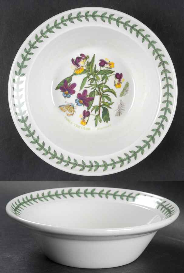 Botanic Garden Rim Cereal/Oatmeal Bowl by Portmeirion-1