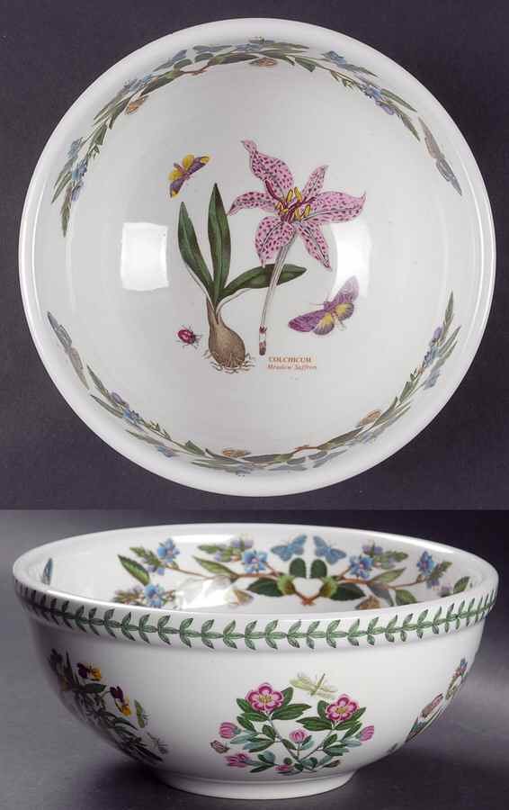 Botanic Garden 7" Salad Serving Bowl by Portmeirion-1