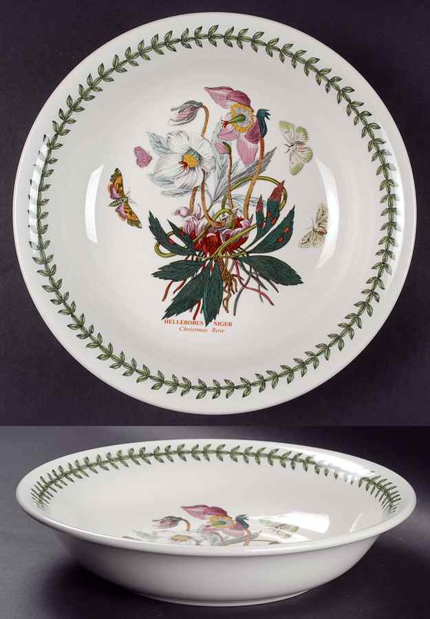 Botanic Garden 10" Flared Pasta Serving Bowl by Portmeirion-1