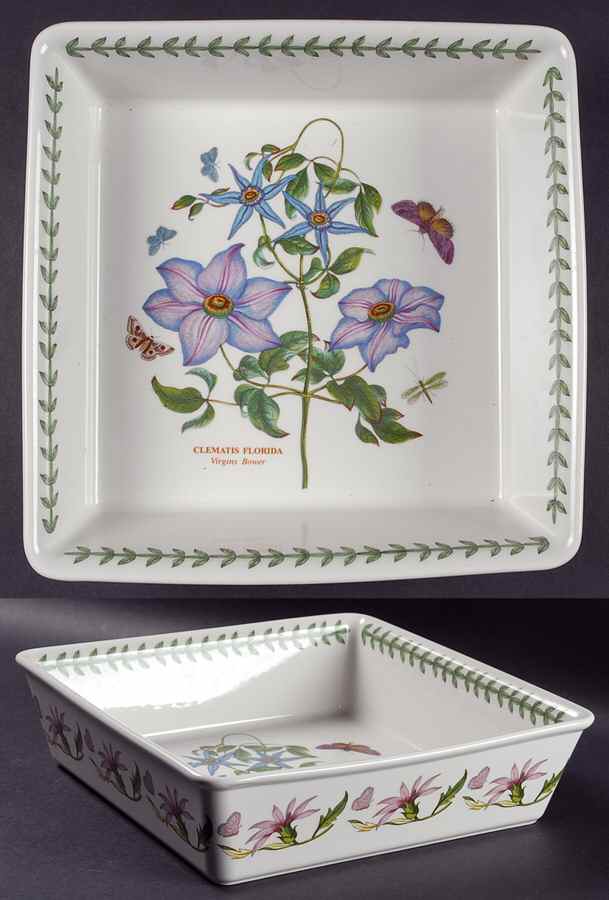 Botanic Garden 9" Square Baker by Portmeirion-1