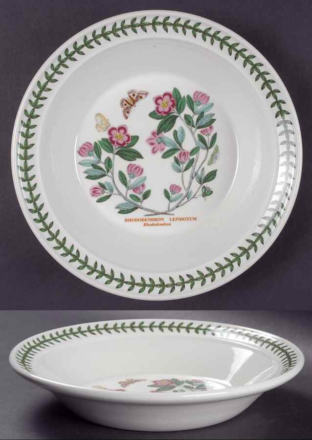 Botanic Garden Rim Soup Bowl by Portmeirion-1