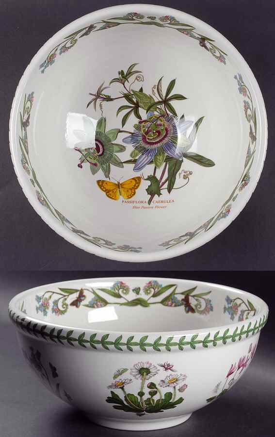 Botanic Garden 10" Large Salad Serving Bowl by Portmeirion-1