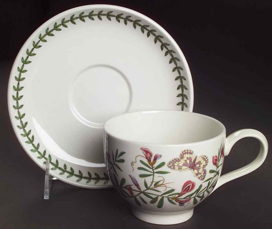 Botanic Garden Traditional Breakfast Cup & Saucer Set by Portmeirion-1