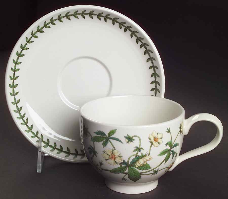 Botanic Garden Traditional Breakfast Cup & Saucer Set by Portmeirion-1
