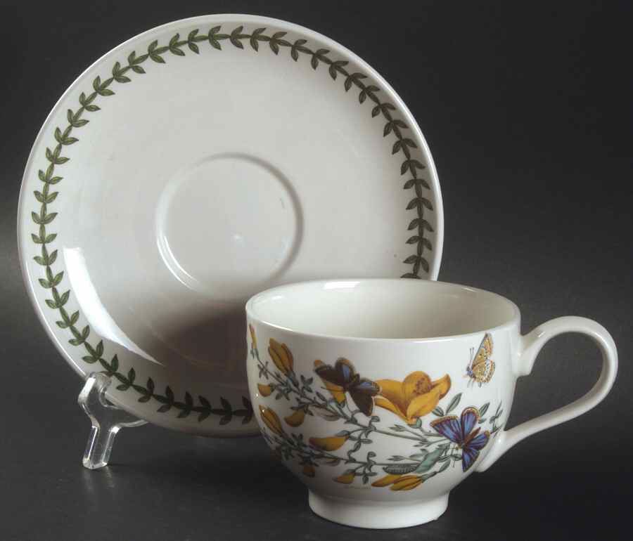 Botanic Garden Traditional Breakfast Cup & Saucer Set by Portmeirion-1