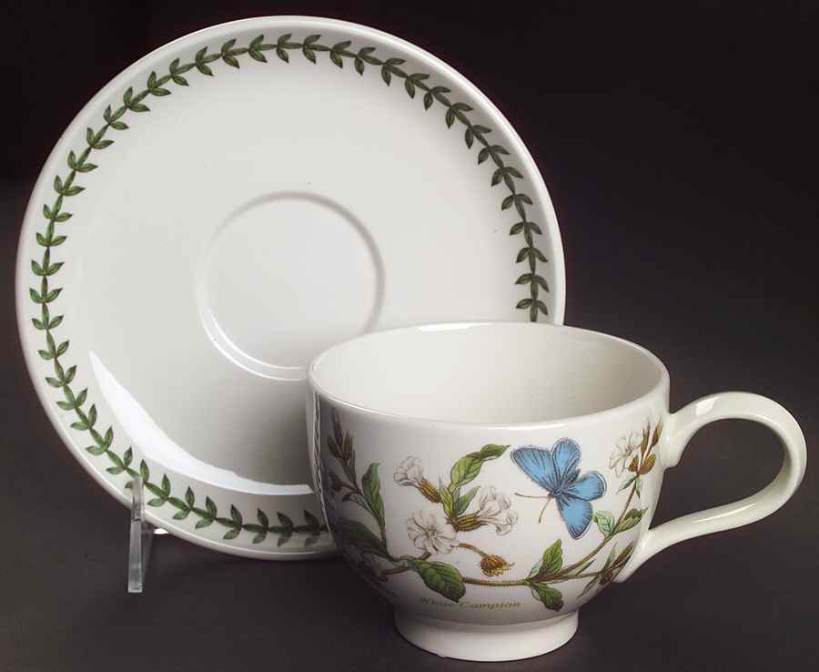 Botanic Garden Traditional Breakfast Cup & Saucer Set by Portmeirion-1