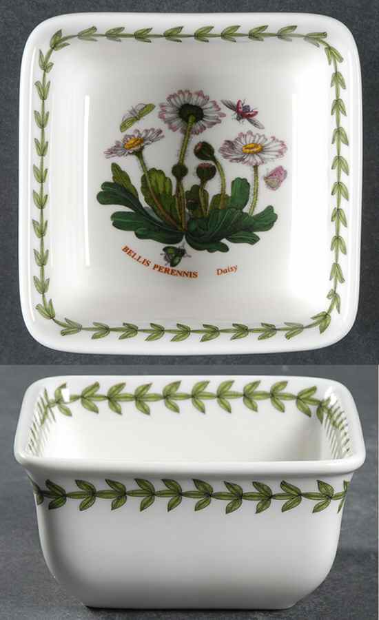 Botanic Garden Square Bowl for 5pc Entertainment Set by Portmeirion-1