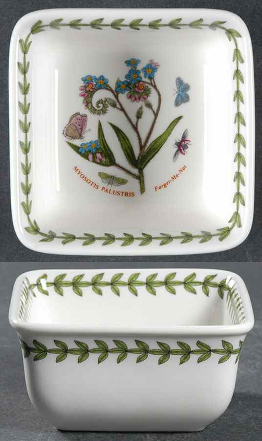 Botanic Garden Square Bowl for 5pc Enterent 5pc by Portmeirion-1