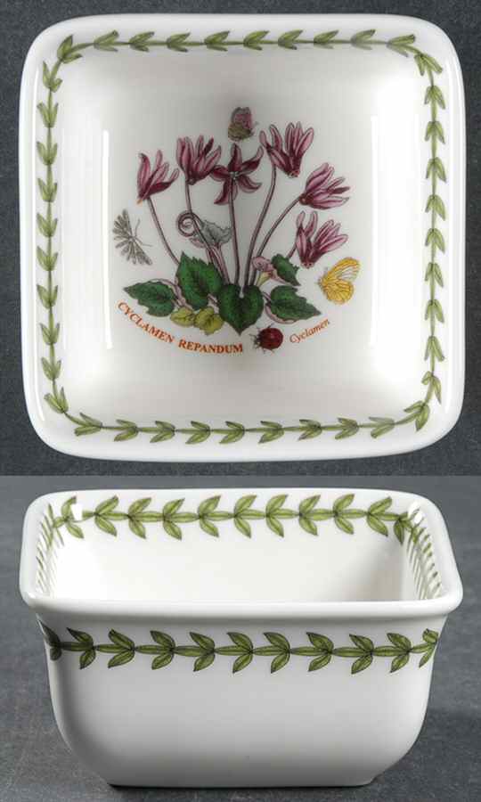Botanic Garden Square Bowl for 5pc Entertainment Set by Portmeirion-1