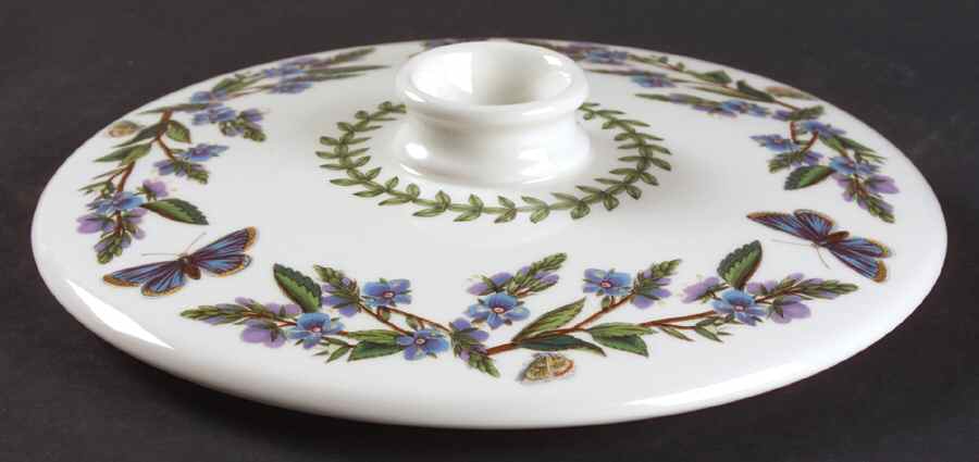 Botanic Garden Lid for 1.5 Qt Drum Shaped Rd Cov Casserole by Portmeirion-1