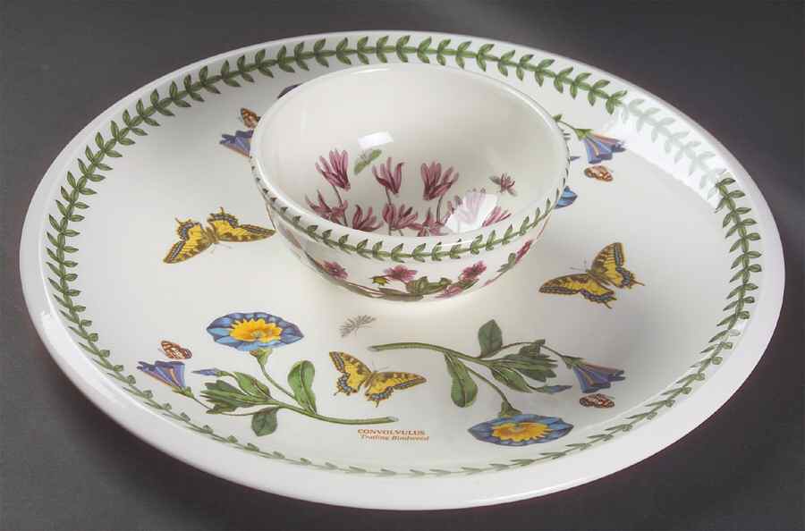 Botanic Garden Chip/Dip Set (Uses ISBFR for Dip) by Portmeirion-1