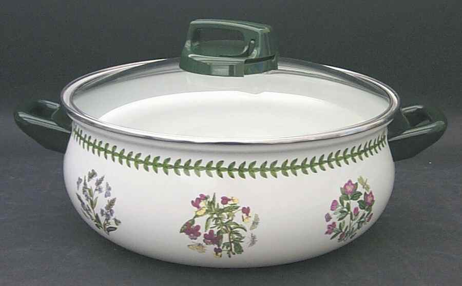 Botanic Garden 5 Quart Metal Covered Casserole by Portmeirion-1