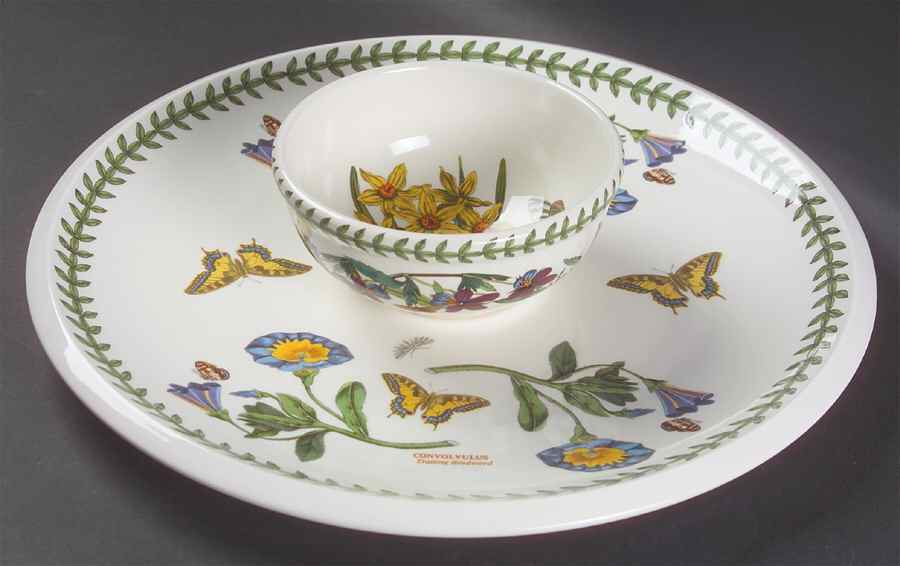 Botanic Garden Chip/Dip Set (Uses ISBFR for Dip) by Portmeirion-1