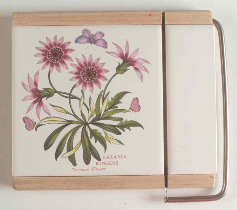 Botanic Garden Cheese Board (1 Tile and Slicer) by Portmeirion-1