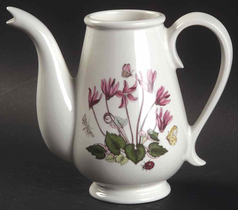 Botanic Garden Individual Coffee Pot No Lid by Portmeirion-1