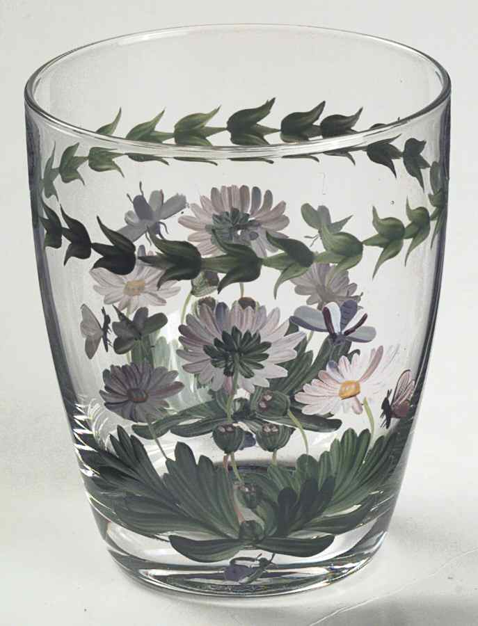 Botanic Garden 14 Oz Handpainted Glassware Double Old Fashioned by Portmeirion-1