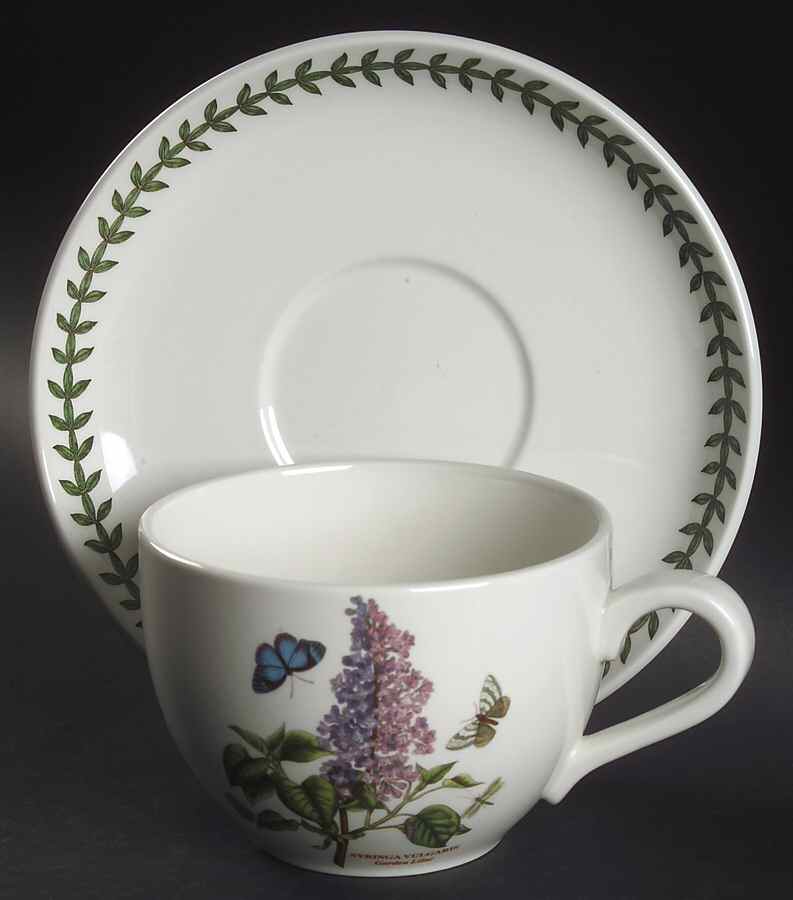 Botanic Garden Jumbo Cup & Saucer Set by Portmeirion-1