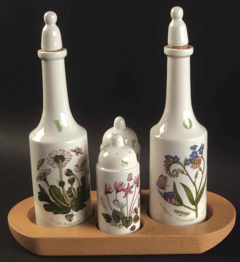 Botanic Garden (7 Piece) Condiment Set (SAP,VO,TRAC4) by Portmeirion-1