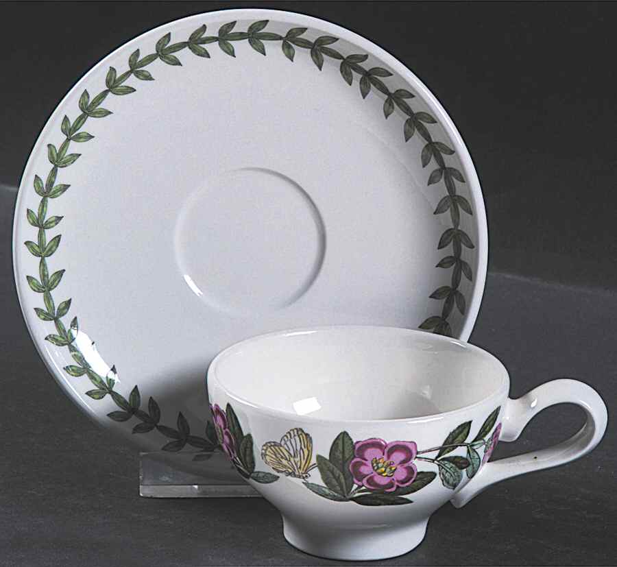 Botanic Garden Espresso/Traditional Cup & Saucer Set by Portmeirion-1