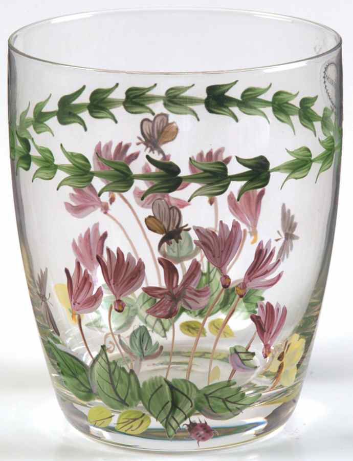 Botanic Garden 14 Oz Handpainted Glassware Double Old Fashioned by Portmeirion-1