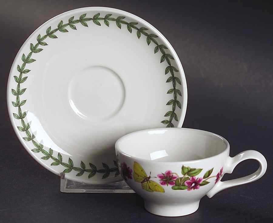 Botanic Garden Espresso/Traditional Cup & Saucer Set by Portmeirion-1