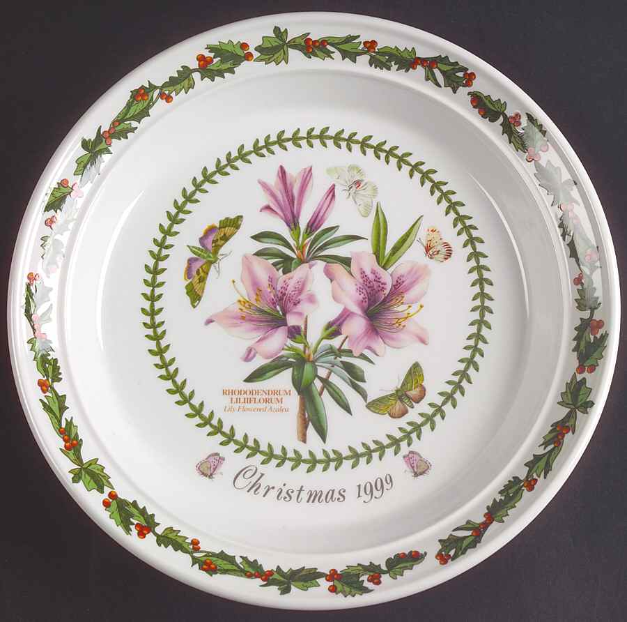 Botanic Garden 1999 Collector Plate by Portmeirion-1