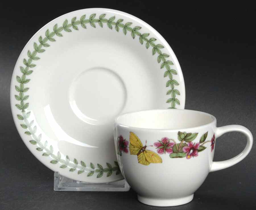 Botanic Garden Sovereign Espresso Cup & Saucer by Portmeirion-1