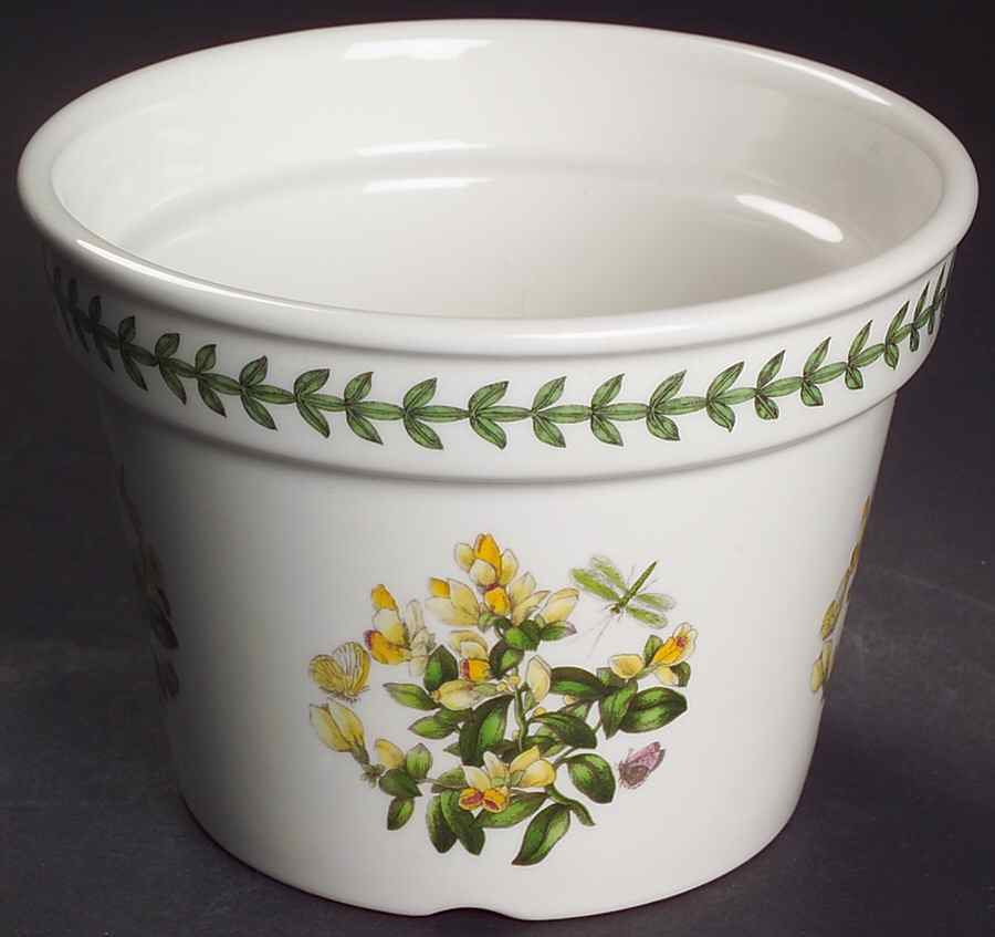Botanic Garden 4" Flower Pot with Drain Hole by Portmeirion-1