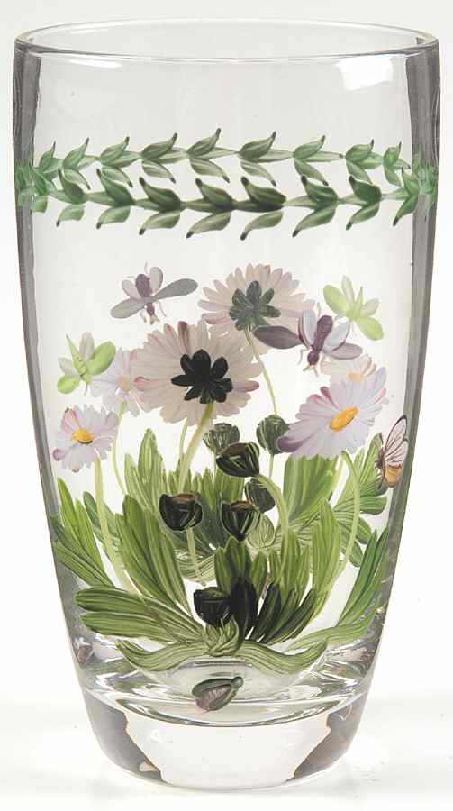 Botanic Garden 16 Oz Handpainted Glassware Highball by Portmeirion-1