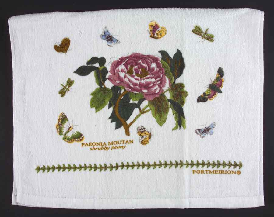 Botanic Garden Cloth Hand Towel by Portmeirion-1