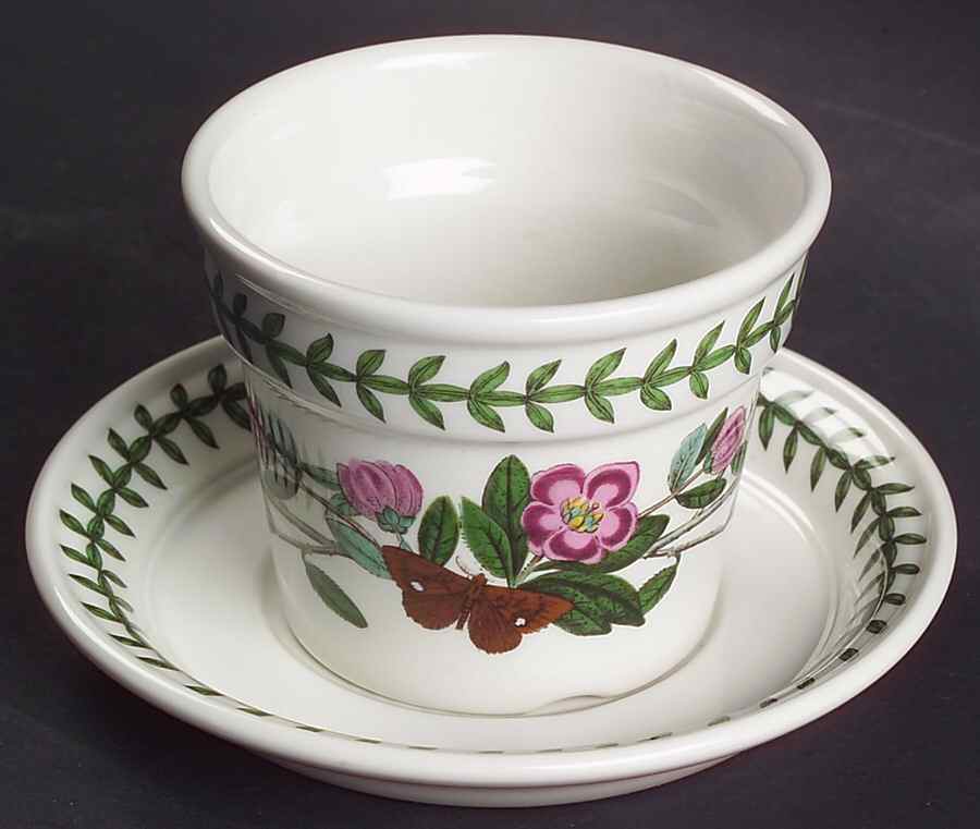 Botanic Garden 2" Herb Pot w/Underplate by Portmeirion-1