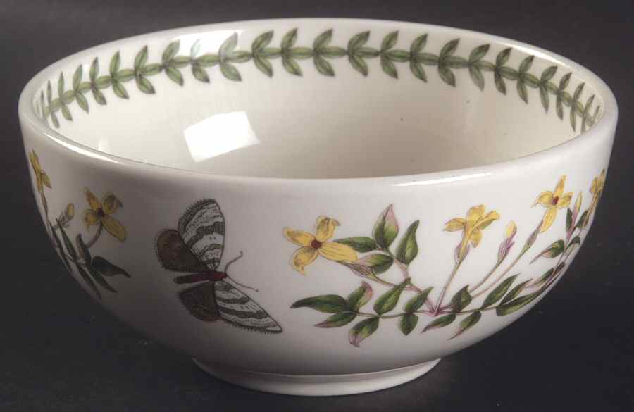 Botanic Garden Indiv Salad/Dessert/Fruit Bowl W/Laurel Inside by Portmeirion-1