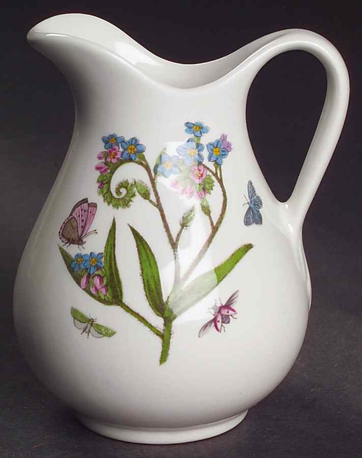 Botanic Garden 4" 6 Oz Mini Ewer Pitcher by Portmeirion-1