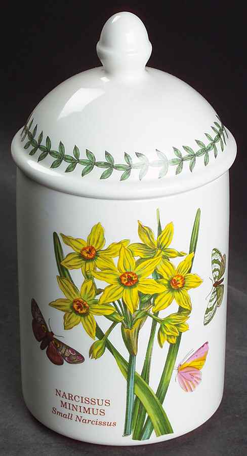 Botanic Garden Large Bath Jar & Lid by Portmeirion-1