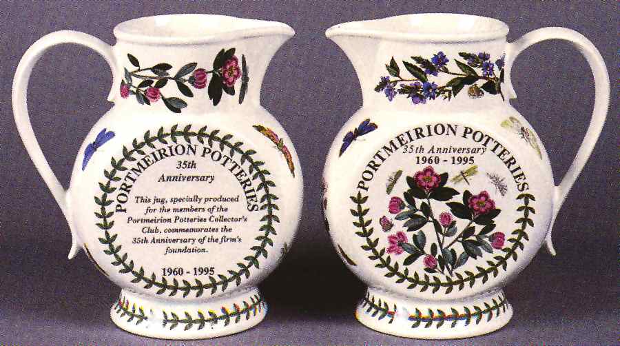 Botanic Garden 40 Oz Anniversary Coral Jug by Portmeirion-1