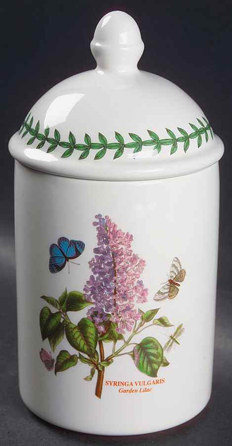 Botanic Garden Large Bath Jar & Lid by Portmeirion-1