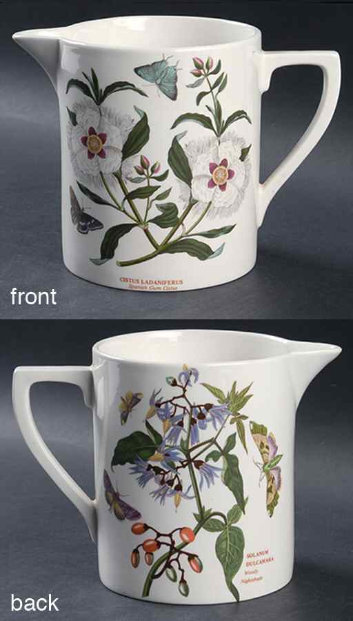 Botanic Garden 38 Oz Jug with Flat Handle by Portmeirion-1