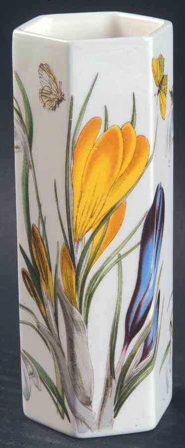 Botanic Garden 5" Hexagonal Vase by Portmeirion-1