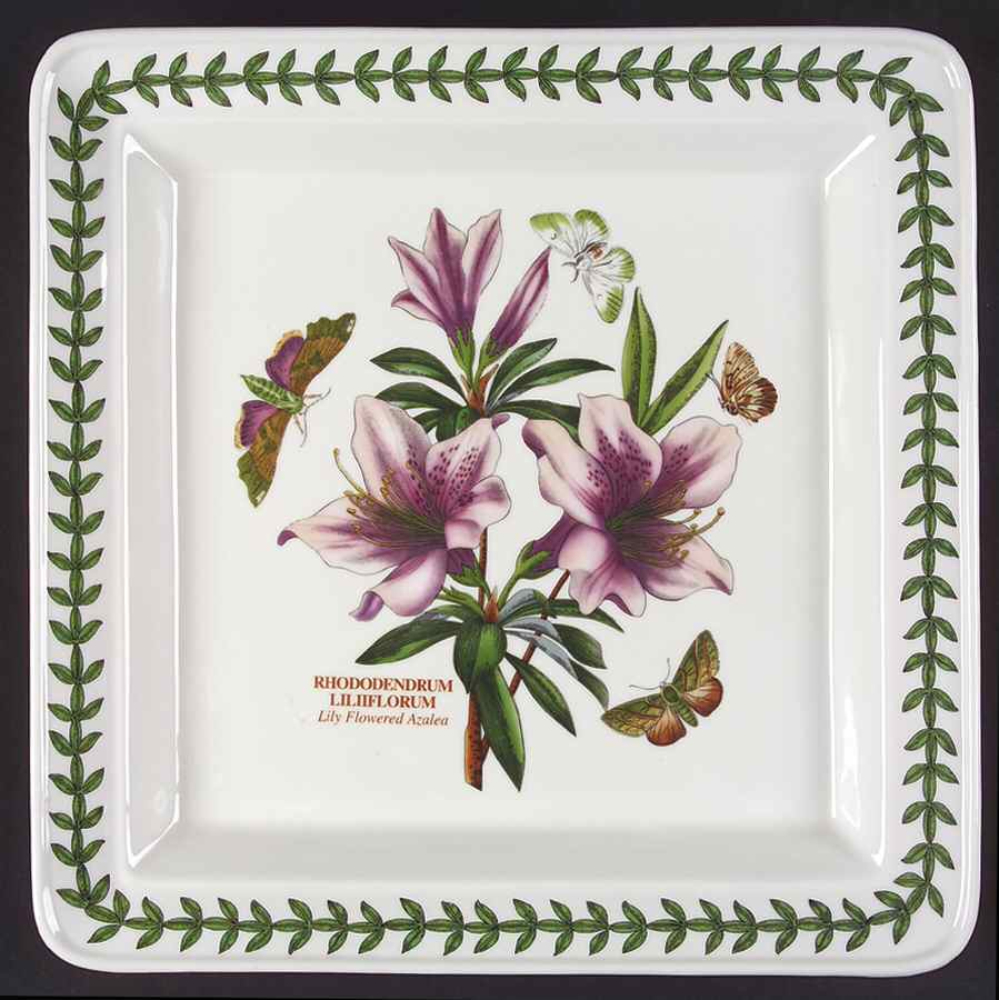 Botanic Garden Square Dinner Plate by Portmeirion-1