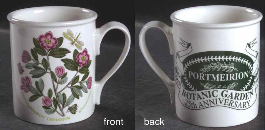 Botanic Garden 25th Anniversary Commemorative Breakfast Mug by Portmeirion-1
