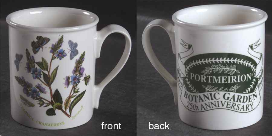 Botanic Garden 25th Anniversary Commemorative Breakfast Mug by Portmeirion-1